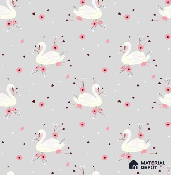 PHM037 - 6 | Kid Series Animal Print Look 40 inches Sandblast Paper (Customized Size Wallpaper)