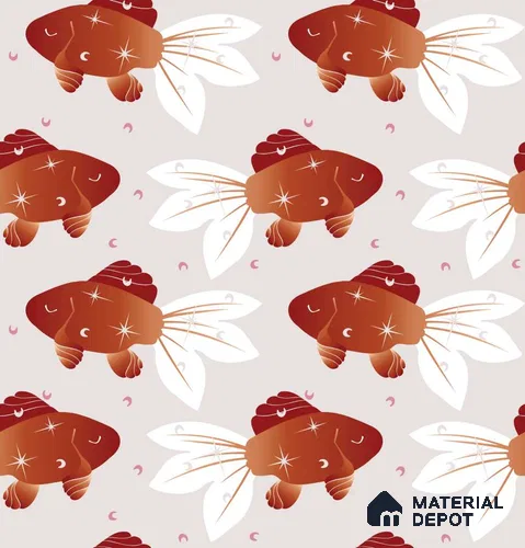 PHM038 - 4 | Kid Series Animal Print Look 50 inches Premium Paper (Customized Size Wallpaper)