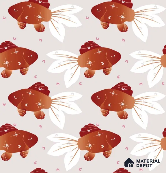 PHM038 - 4 | Kid Series Animal Print Look 40 inches Sandblast Paper (Customized Size Wallpaper)