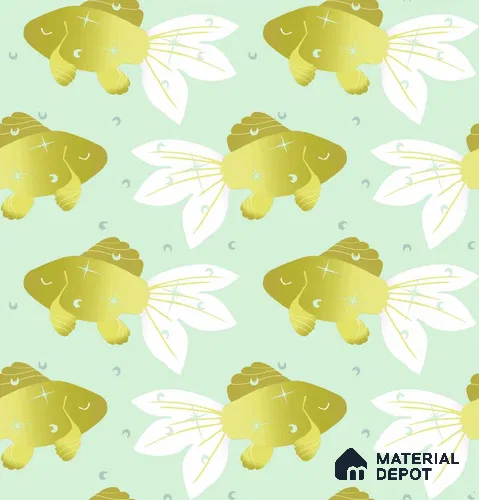 PHM038 - 7 | Kid Series Animal Print Look 52 inches Economy Paper (Customized Size Wallpaper)