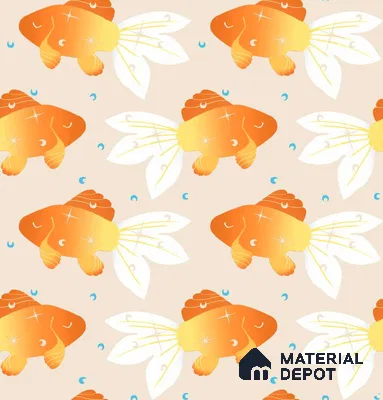 PHM038 - 8 | Kid Series Animal Print Look 40 inches Sandblast Paper (Customized Size Wallpaper)