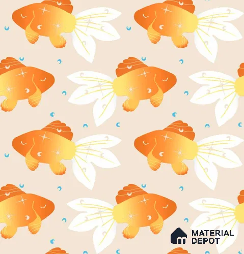 PHM038 - 8 | Kid Series Animal Print Look 52 inches Economy Paper (Customized Size Wallpaper)