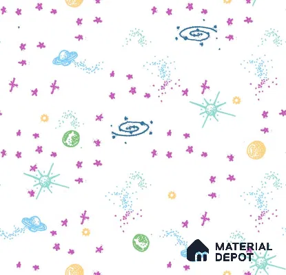 PHM039 - 1 | Kid Series Space Look 50 inches Premium Paper (Customized Size Wallpaper)