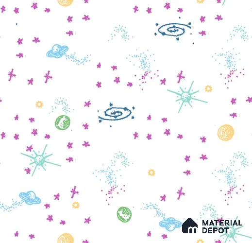 PHM039 - 1 | Kid Series Space Look 50 inches Premium Paper (Customized Size Wallpaper)