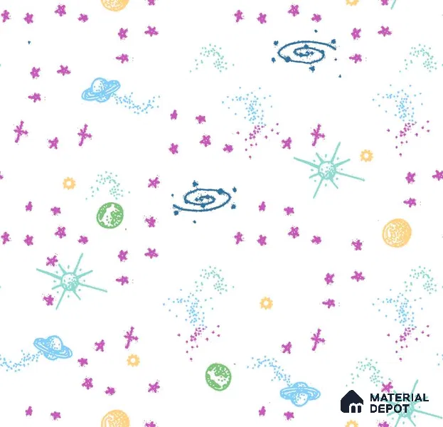 PHM039 - 1 | Kid Series Space Look 52 inches Economy Paper (Customized Size Wallpaper)
