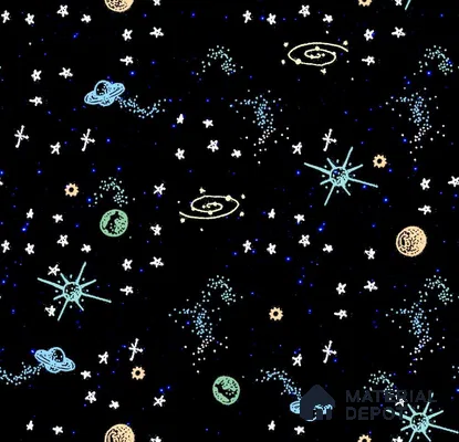 PHM039 - 3 | Kid Series Space Look 52 inches Economy Paper (Customized Size Wallpaper)