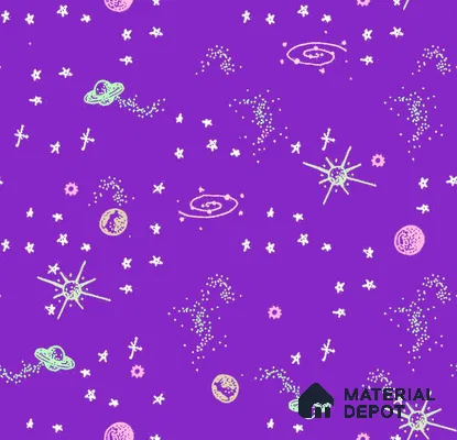 PHM039 - 8 | Kid Series Space Look 40 inches Sandblast Paper (Customized Size Wallpaper)