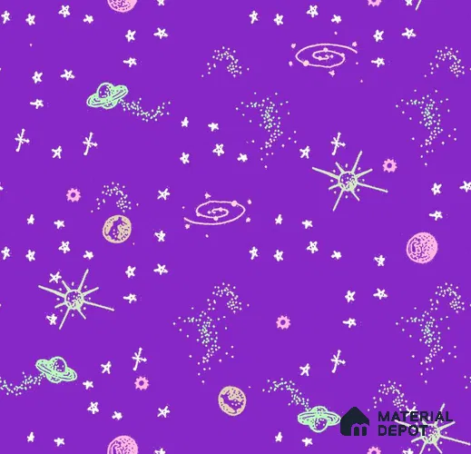 PHM039 - 8 | Kid Series Space Look 40 inches Sandblast Paper (Customized Size Wallpaper)