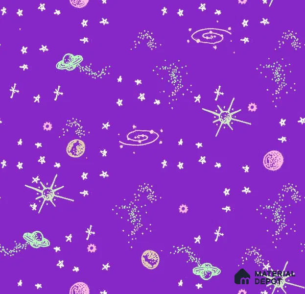 PHM039 - 8 | Kid Series Space Look 52 inches Economy Paper (Customized Size Wallpaper)
