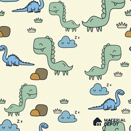 PKB007 - 1 | Kid Series Animal Print Look 50 inches Premium Paper (Customized Size Wallpaper)