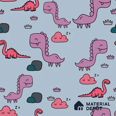 PKB007 - 4 | Kid Series Animal Print Look 50 inches Premium Paper (Customized Size Wallpaper)