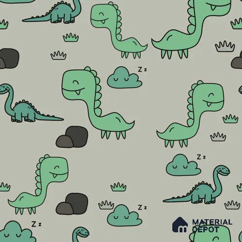 PKB007 - 5 | Kid Series Animal Print Look 50 inches Premium Paper (Customized Size Wallpaper)
