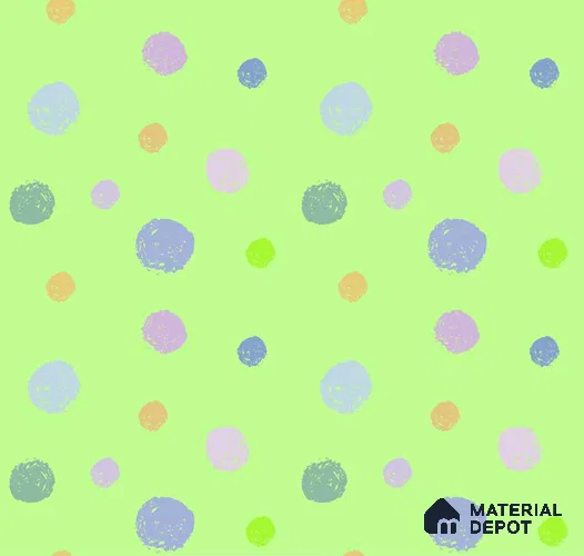 POS038 - 2 | Kid Series Patterned Look 40 inches Canvas Paper (Customized Size Wallpaper)