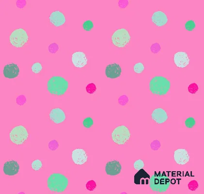 POS038 - 3 | Kid Series Patterned Look 40 inches Canvas Paper (Customized Size Wallpaper)