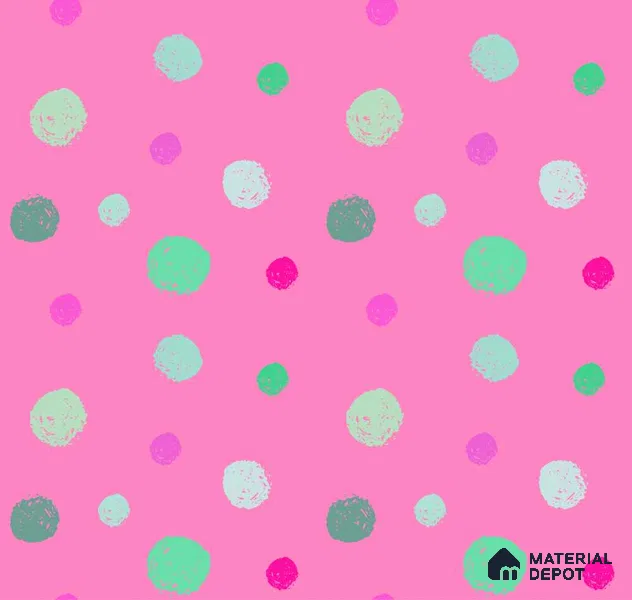 POS038 - 3 | Kid Series Patterned Look 40 inches Canvas Paper (Customized Size Wallpaper)