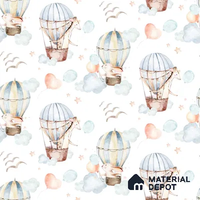 PIND009 | Kid Series Abstract Look 52 inches Economy Paper (Customized Size Wallpaper)