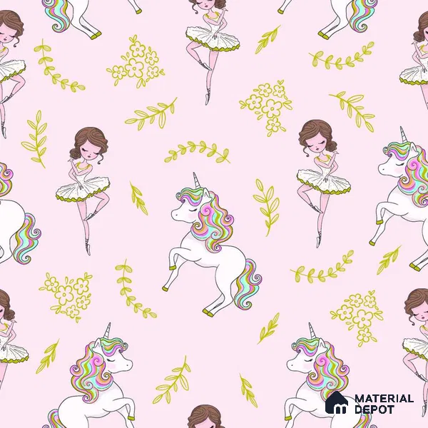 PIND011 | Kid Series Patterned Look 40 inches Sandblast Paper (Customized Size Wallpaper)