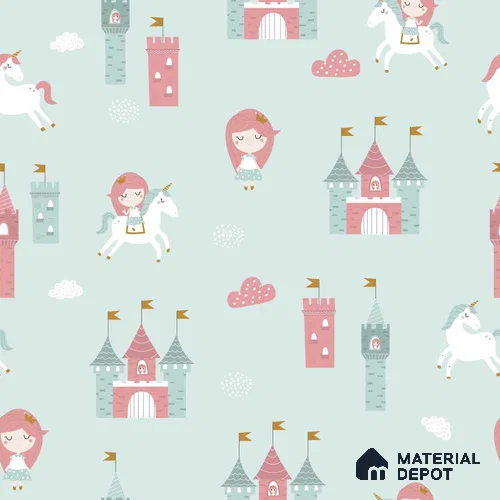 PIND014 | Kid Series Abstract Look 40 inches Sandblast Paper (Customized Size Wallpaper)