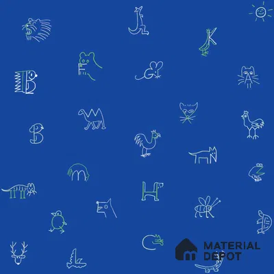 PHM035 - 1 | Kid Series Patterned Look 40 inches Canvas Paper (Customized Size Wallpaper)