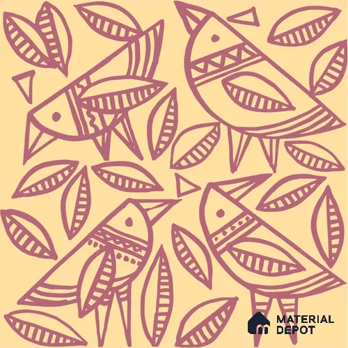 PKB009 - 5 | Kid Series Animal Print Look 50 inches Premium Paper (Customized Size Wallpaper)
