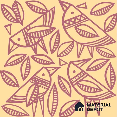 PKB009 - 5 | Kid Series Animal Print Look 40 inches Canvas Paper (Customized Size Wallpaper)