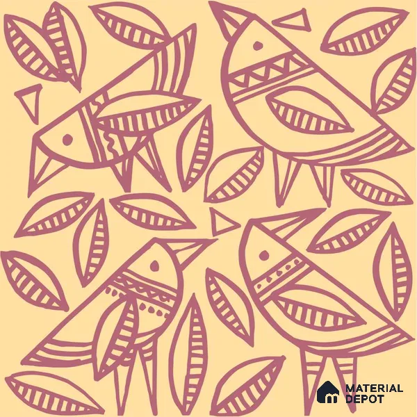 PKB009 - 5 | Kid Series Animal Print Look 52 inches Economy Paper (Customized Size Wallpaper)