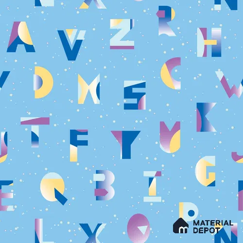 PLK003 - 3 | Kid Series Patterned Look 40 inches Canvas Paper (Customized Size Wallpaper)