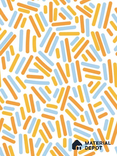 POS039 - 4 | Kid Series Patterned Look 40 inches Canvas Paper (Customized Size Wallpaper)