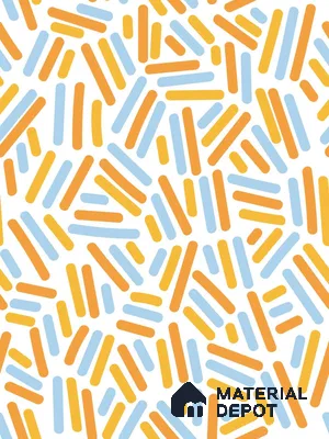 POS039 - 4 | Kid Series Patterned Look 40 inches Sandblast Paper (Customized Size Wallpaper)