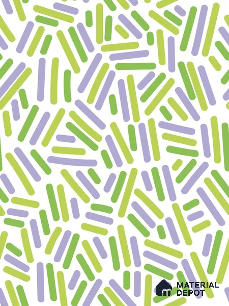 POS039 - 6 | Kid Series Patterned Look 40 inches Sandblast Paper (Customized Size Wallpaper)