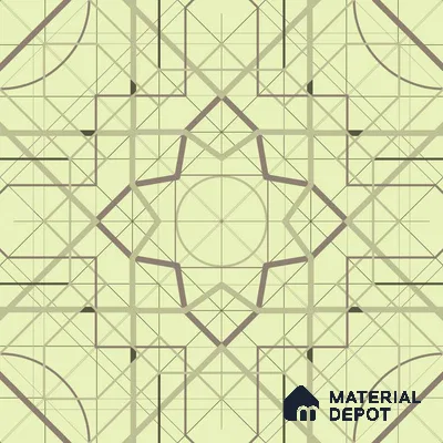 PKR015-8 | Traditional Series Geometric Look 40 inches Sandblast Paper (Customized Size Wallpaper)