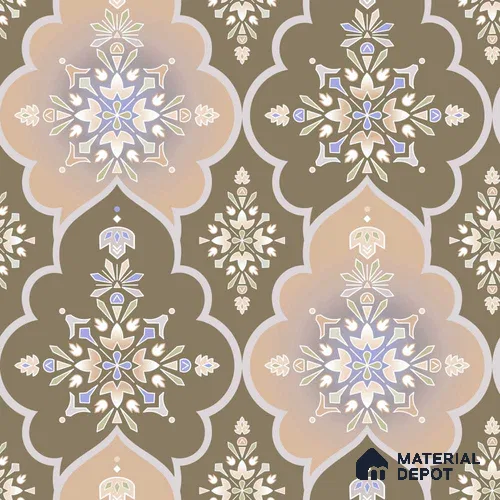 PLK006-1 | Traditional Series Patterned Look 40 inches Sandblast Paper (Customized Size Wallpaper)