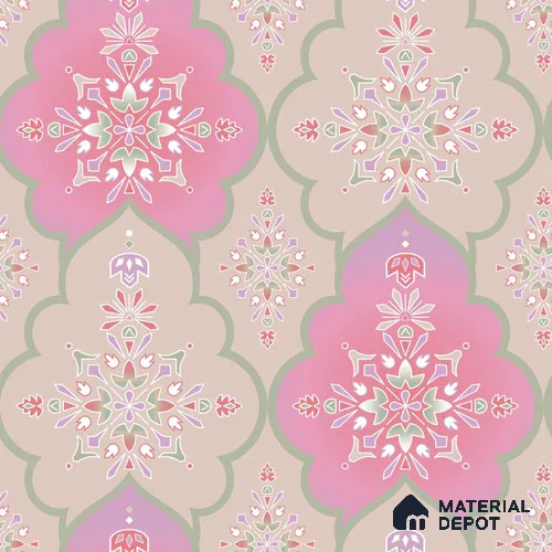 PLK006-2 | Traditional Series Patterned Look 40 inches Sandblast Paper (Customized Size Wallpaper)