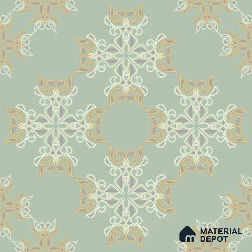 PLK008-1 | Traditional Series Patterned Look 52 inches Economy Paper (Customized Size Wallpaper)