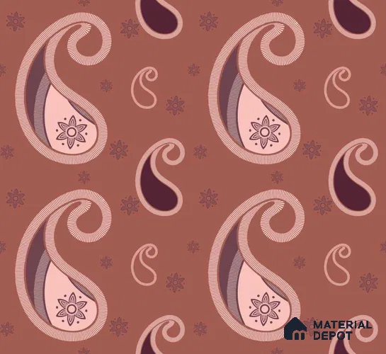 POS003-4 | Traditional Series Patterned Look 40 inches Sandblast Paper (Customized Size Wallpaper)