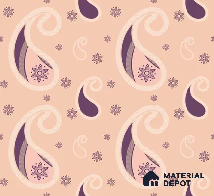 POS003-6 | Traditional Series Patterned Look 40 inches Canvas Paper (Customized Size Wallpaper)