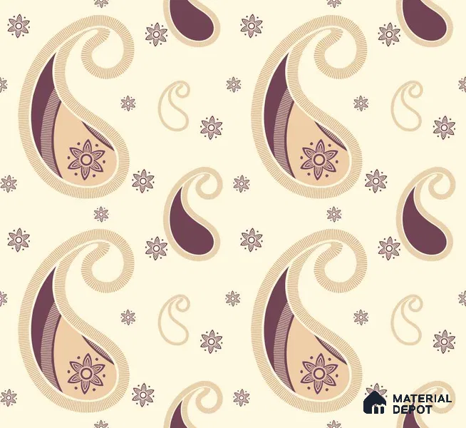 POS003-7 | Traditional Series Patterned Look 50 inches Premium Paper (Customized Size Wallpaper)