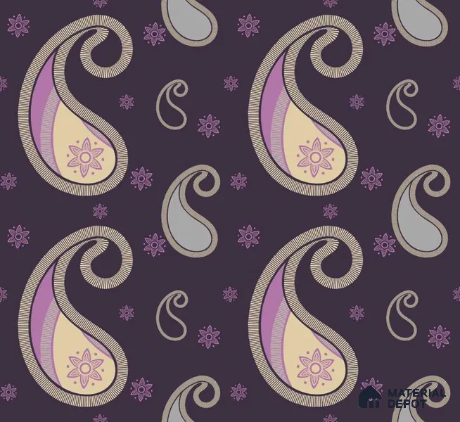 POS003-8 | Traditional Series Patterned Look 52 inches Economy Paper (Customized Size Wallpaper)