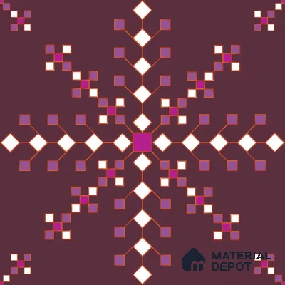 PDK024-2 | Traditional Series Patterned Look 40 inches Canvas Paper (Customized Size Wallpaper)