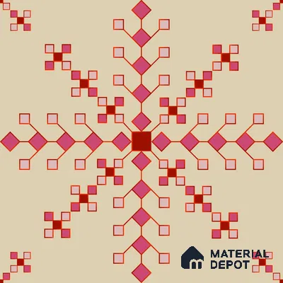 PDK024-3 | Traditional Series Patterned Look 52 inches Economy Paper (Customized Size Wallpaper)