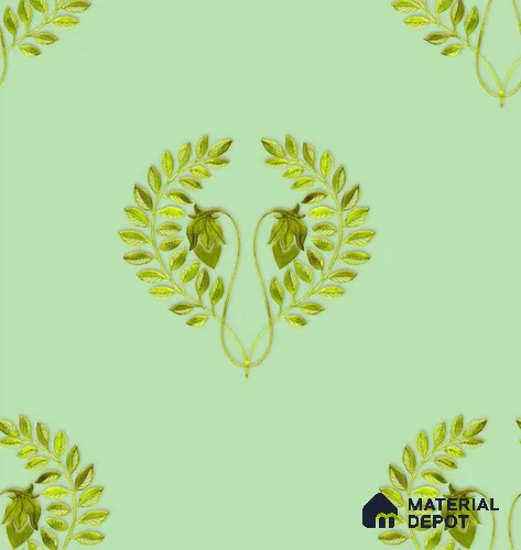 PHM024-1 | Traditional Series Damask Look 50 inches Premium Paper (Customized Size Wallpaper)
