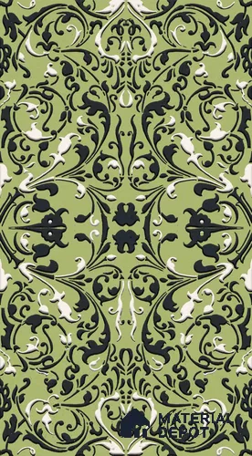 PHM033-7 | Traditional Series Patterned Look 40 inches Canvas Paper (Customized Size Wallpaper)