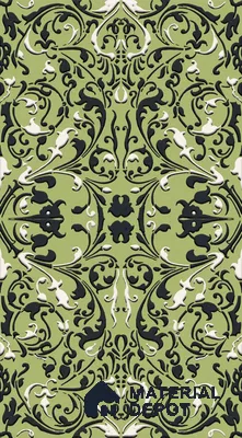 PHM033-7 | Traditional Series Patterned Look 40 inches Sandblast Paper (Customized Size Wallpaper)