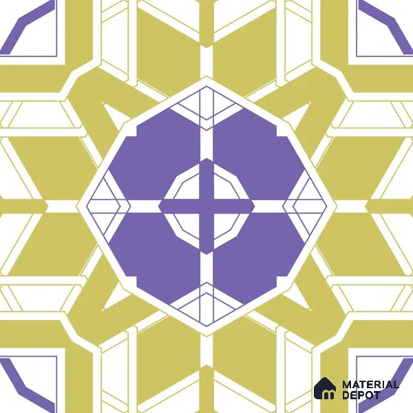 PKR009-1 | Traditional Series Patterned Look 40 inches Sandblast Paper (Customized Size Wallpaper)