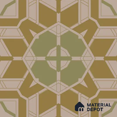 PKR009-6 | Traditional Series Patterned Look 52 inches Economy Paper (Customized Size Wallpaper)