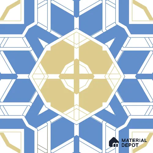 PKR009-9 | Traditional Series Patterned Look 40 inches Canvas Paper (Customized Size Wallpaper)