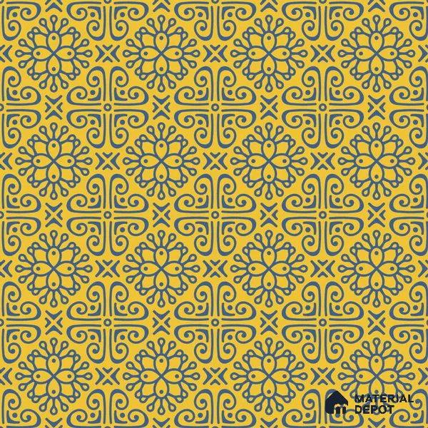 PKB019-1 | Traditional Series Patterned Look 52 inches Economy Paper (Customized Size Wallpaper)