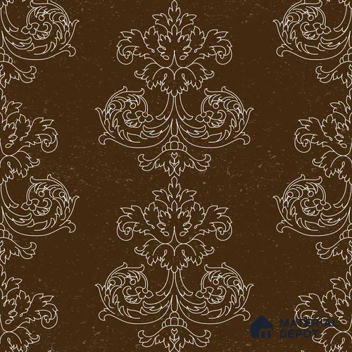 PDK001-4 | Traditional Series Damask Look 40 inches Canvas Paper (Customized Size Wallpaper)