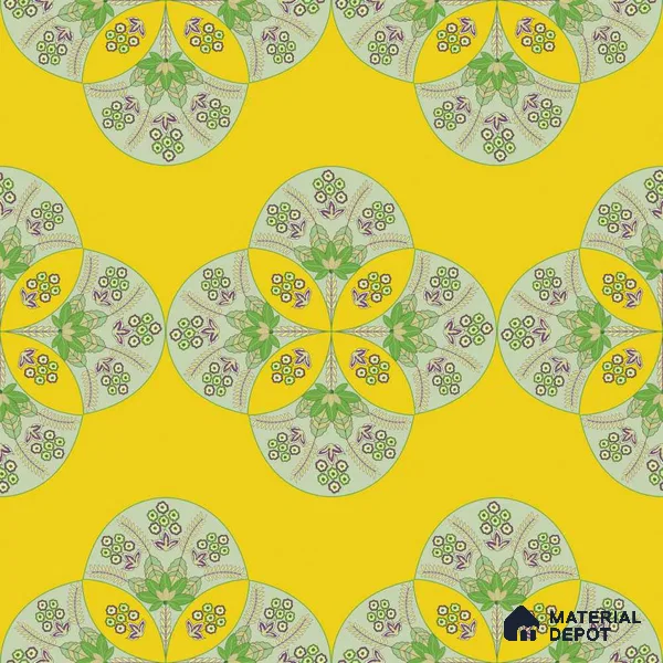 PDK022-2 | Traditional Series Patterned Look 40 inches Sandblast Paper (Customized Size Wallpaper)