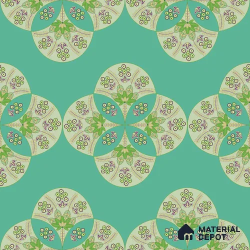 PDK022-4 | Traditional Series Patterned Look 40 inches Canvas Paper (Customized Size Wallpaper)